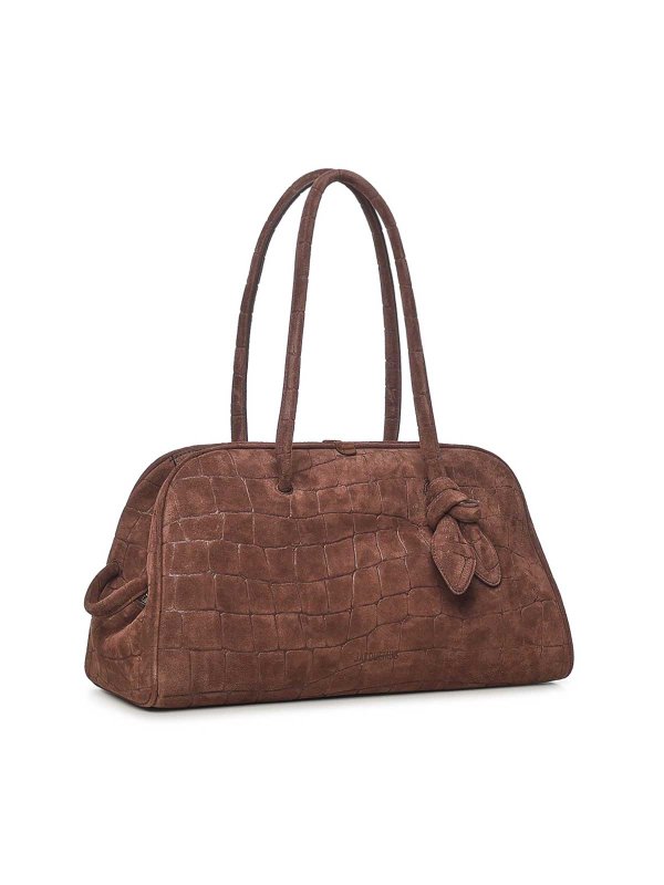 JACQUEMUS: ボーリングバッグ online - ボーリングバッグ - ダークブラウン