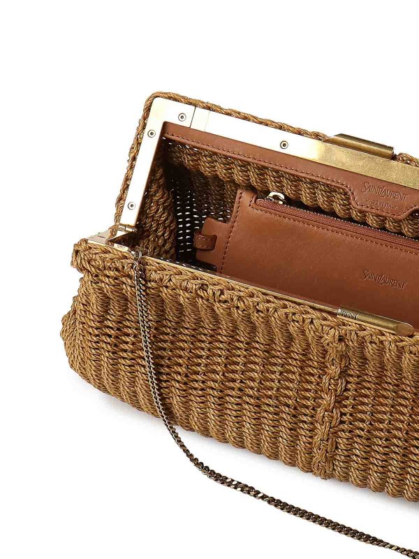 Clutch In Corda Large shop online: SAINT LAURENT