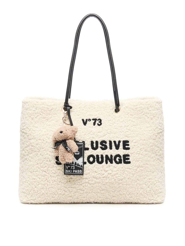 v°73: Handtaschen - Shopper - Hellbeige