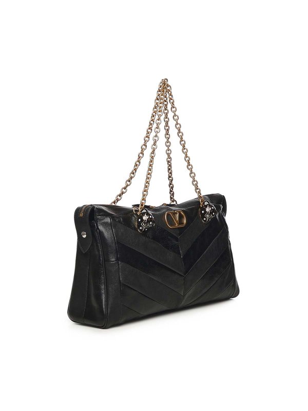 VALENTINO GARAVANI: Handtaschen online - Shopper - Schwarz