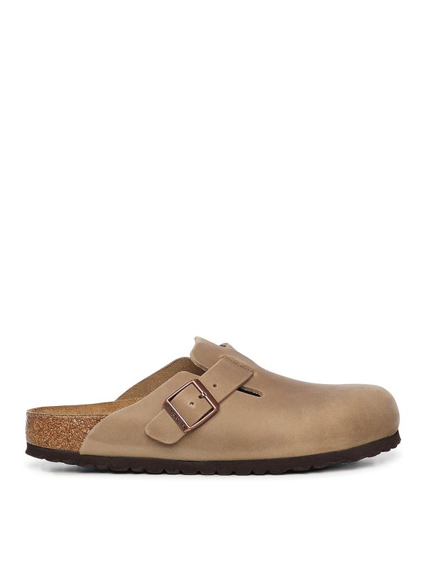 BIRKENSTOCK: Zapatos chinelas - Chinelas - Marrón