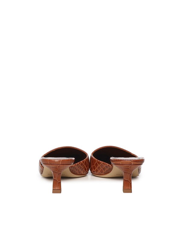 The Best Shops MANOLO BLAHNIK: ミュール - ミュール - ブラウン