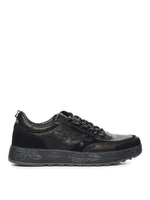 PREMIATA: Chaussures de sport - Baskets - Noir