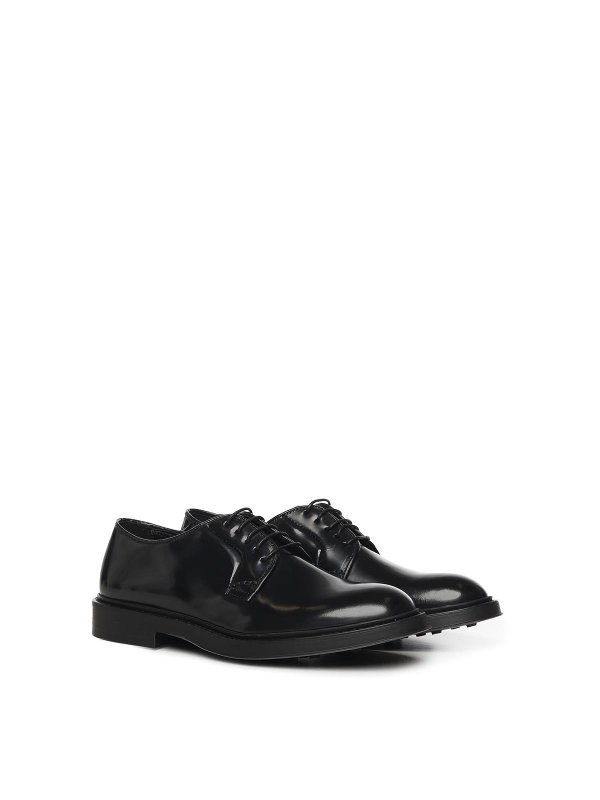 GIULIANO GALIANO: lace-ups shoes online - Alan Lace-Ups In Brushed Leather