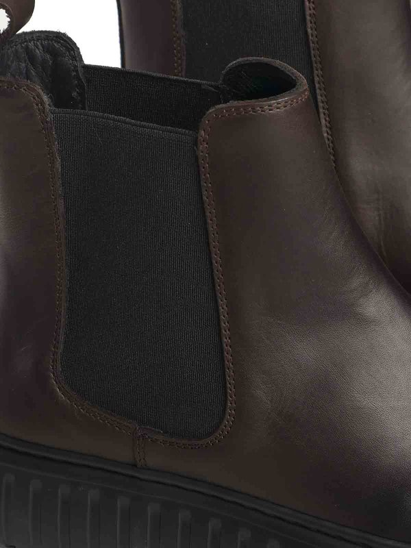 GIULIANO GALIANO: ブーティー online - アンクルブーツ - ダークブラウン