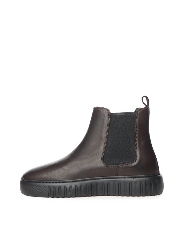 アンクルブーツ - ダークブラウン shop online: GIULIANO GALIANO