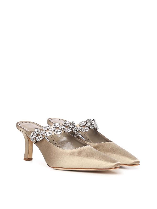 MANOLO BLAHNIK: ミュール online - ミュール - ベージュ