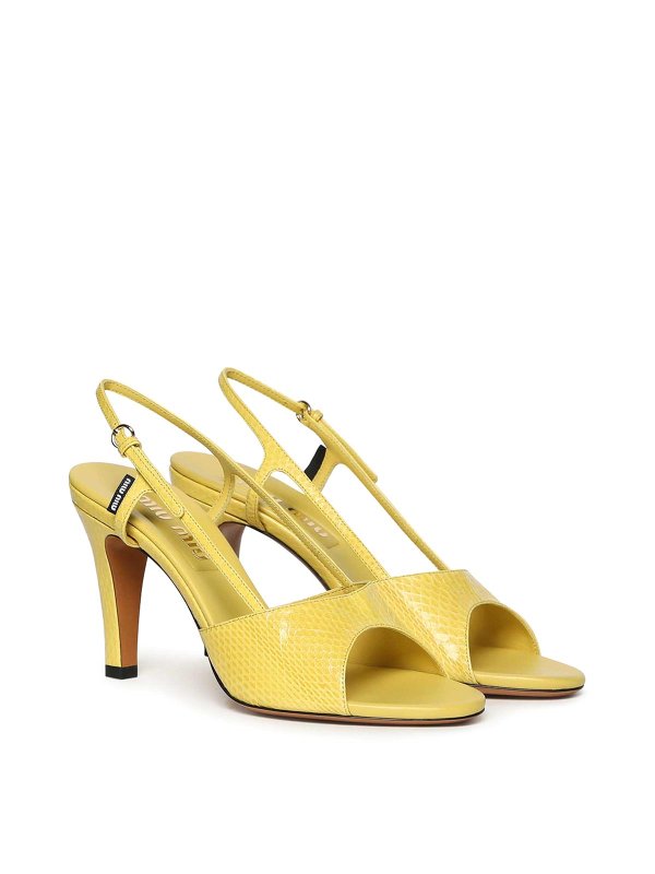 MIU MIU: sandals online - Ayers Slingback Sandals