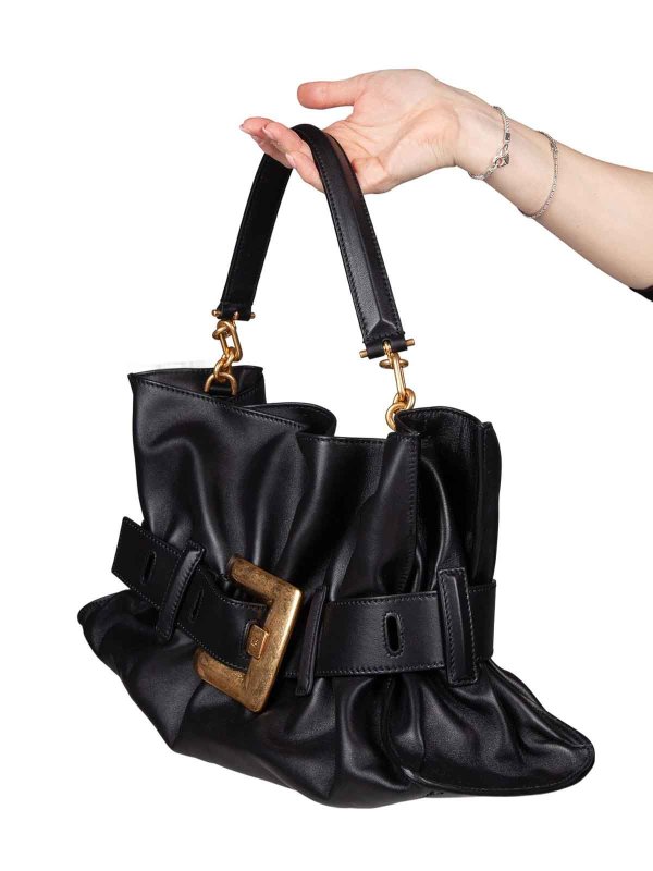 Balmain: Handtaschen online - Shopper - Schwarz