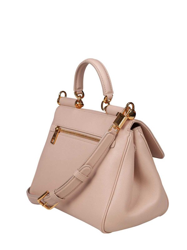 トートバッグ - ヌードカラー shop online: DOLCE & GABBANA