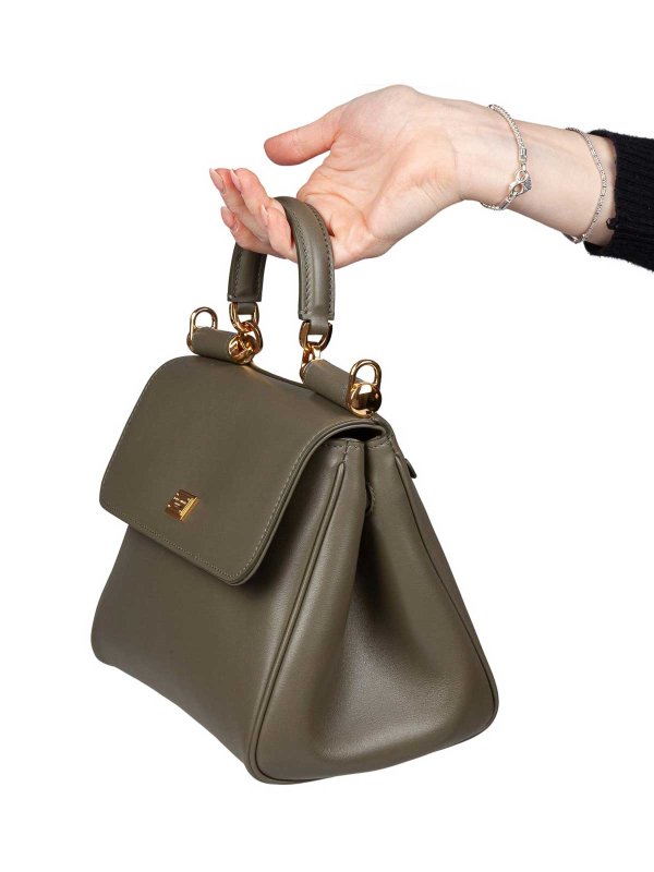 The Best Shops DOLCE & GABBANA: トートバッグ - トートバッグ - ダークグリーン