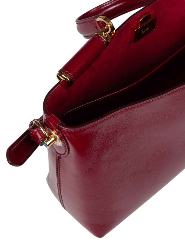 トートバッグ - ダークレッド shop online: DOLCE & GABBANA