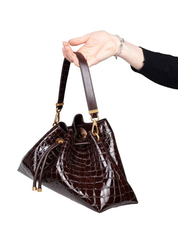 JIMMY CHOO: ショルダーバッグ online - ショルダーバッグ - ブラウン