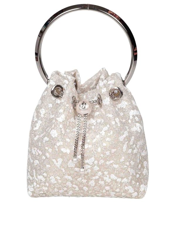 JIMMY CHOO: トートバッグ - トートバッグ - 白