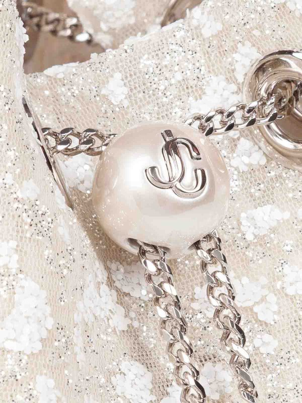 トートバッグ - 白 shop online: JIMMY CHOO