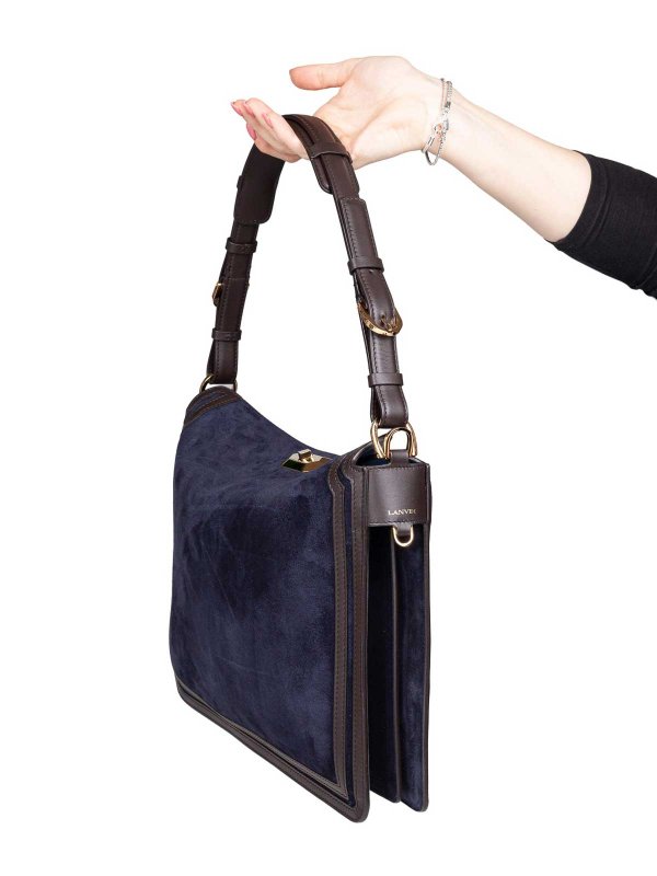 LANVIN: Schultertaschen online - Schultertasche - Blau