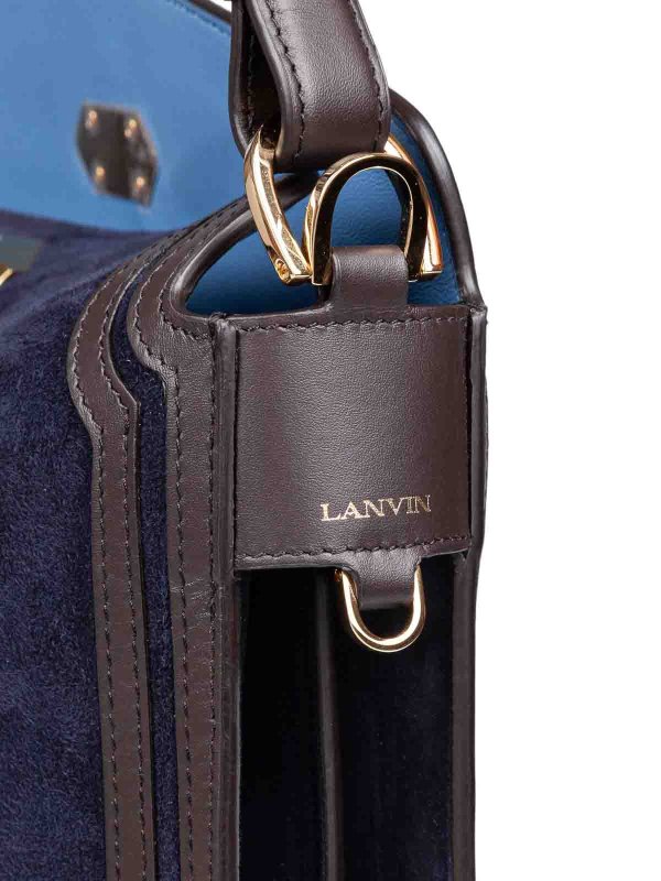 Schultertasche - Blau shop online: LANVIN