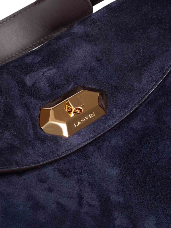 The Best Shops LANVIN: Schultertasche - Blau