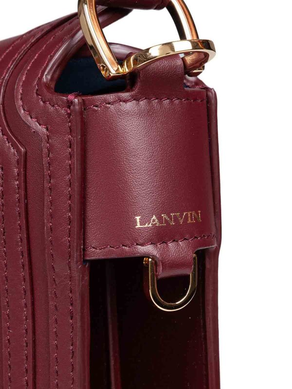 The Best Shops LANVIN: ショルダーバッグ - ショルダーバッグ - ダークレッド