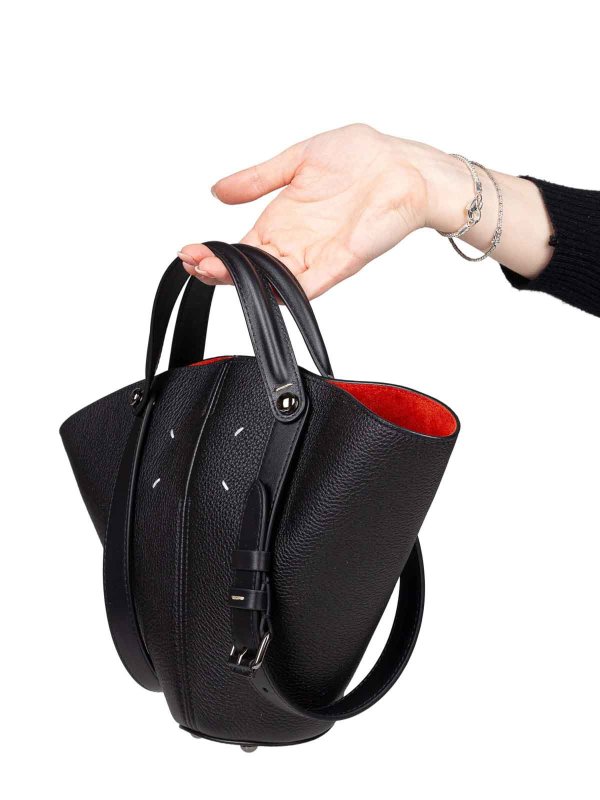 Maison Margiela: バケットバッグ online - バケットバッグ - 黒