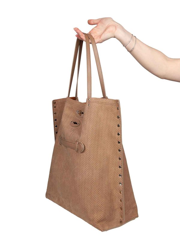 ZANELLATO: トートバッグ online - トートバッグ - ベージュ