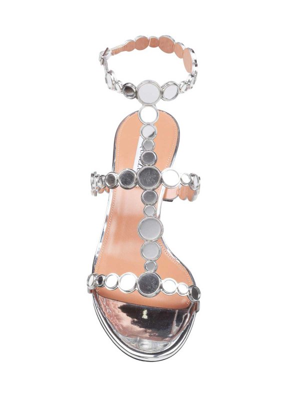 The Best Shops Aquazzura: サンダル - サンダル - 銀