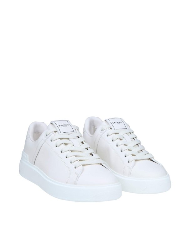 Balmain: Chaussures de sport online - Baskets - Blanc