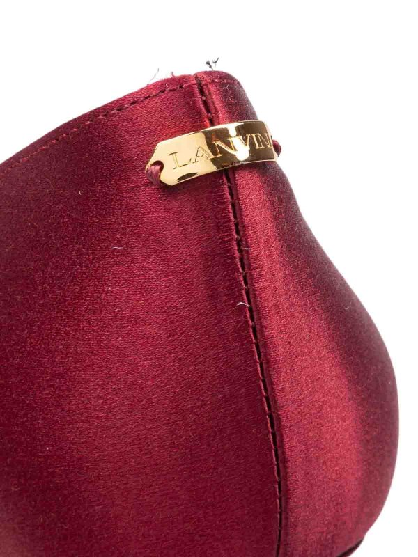 The Best Shops LANVIN: パンプス - ダークレッド