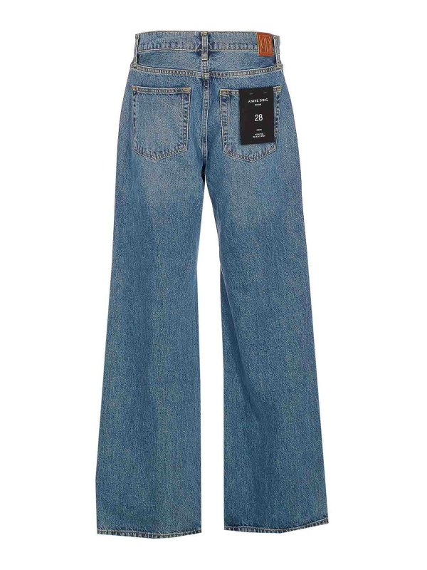 ANINE BING: Jeans Rectos online - Vaqueros Rectos - Azul