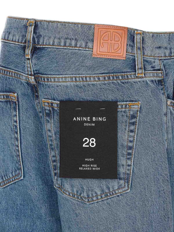The Best Shops ANINE BING: Jeans Rectos - Vaqueros Rectos - Azul