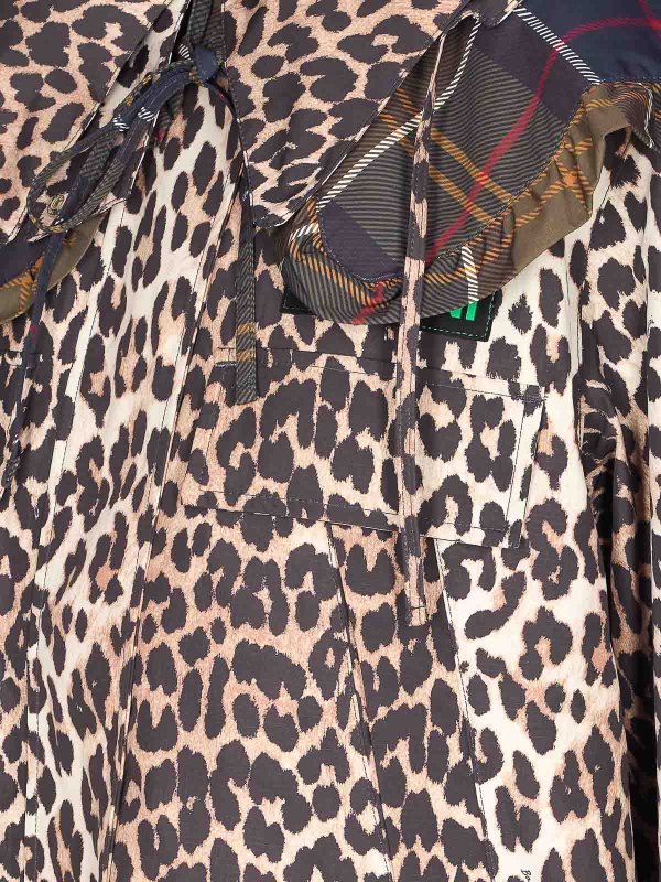 The Best Shops BARBOUR: parkas - Leopard Print Parka