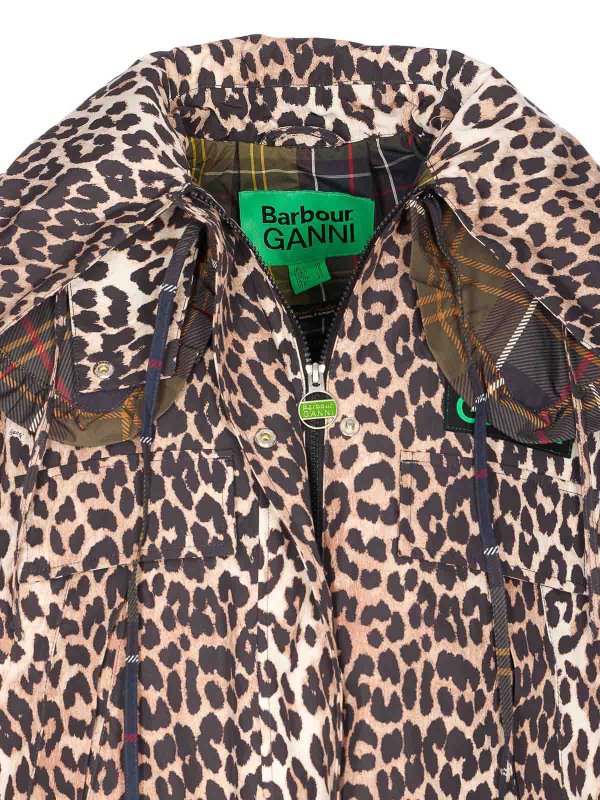 Leopard Print Parka shop online: BARBOUR