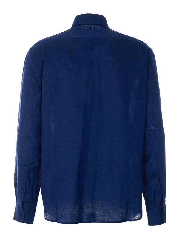 BRUNELLO CUCINELLI: シャツ online - シャツ - ブルー