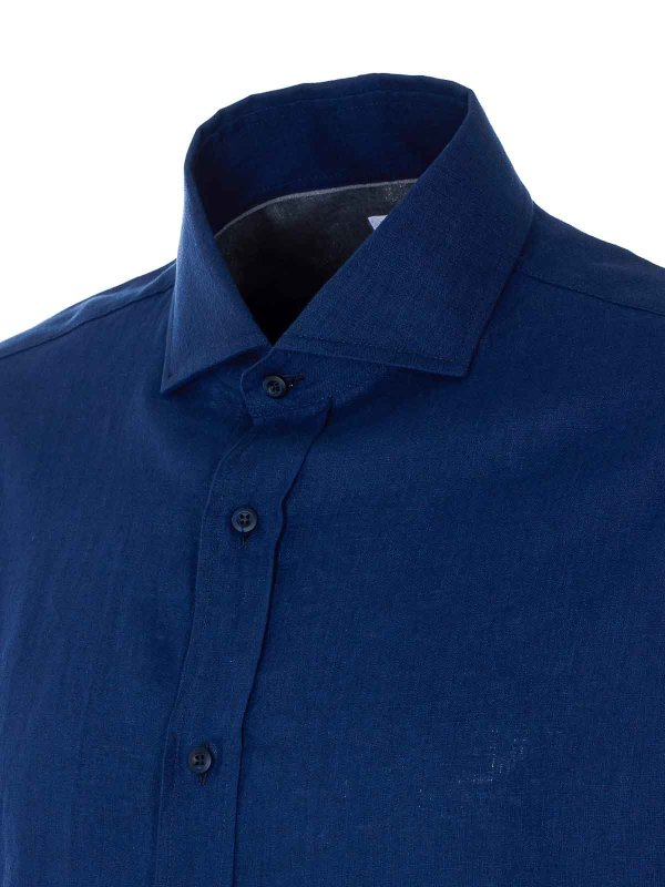 The Best Shops BRUNELLO CUCINELLI: シャツ - シャツ - ブルー