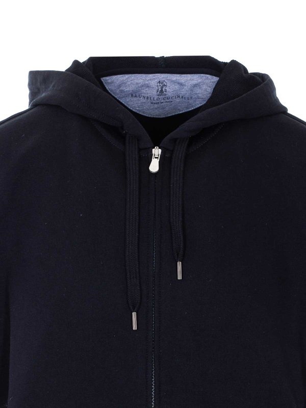 スウェットシャツ/セーター - 黒 shop online: BRUNELLO CUCINELLI