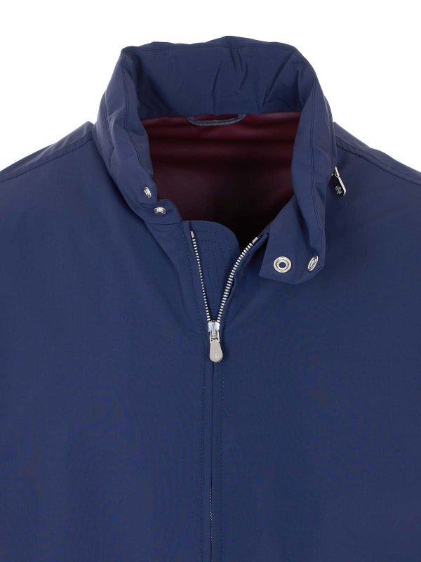 Rollkragenpullover - Blau shop online: BRUNELLO CUCINELLI