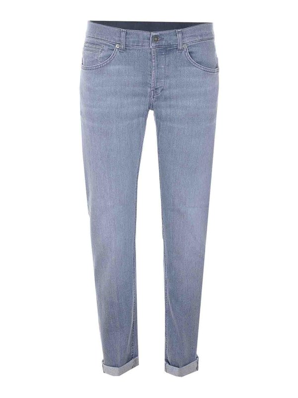 DONDUP: Jeans pitillos - Vaqueros Pitillos - Gris