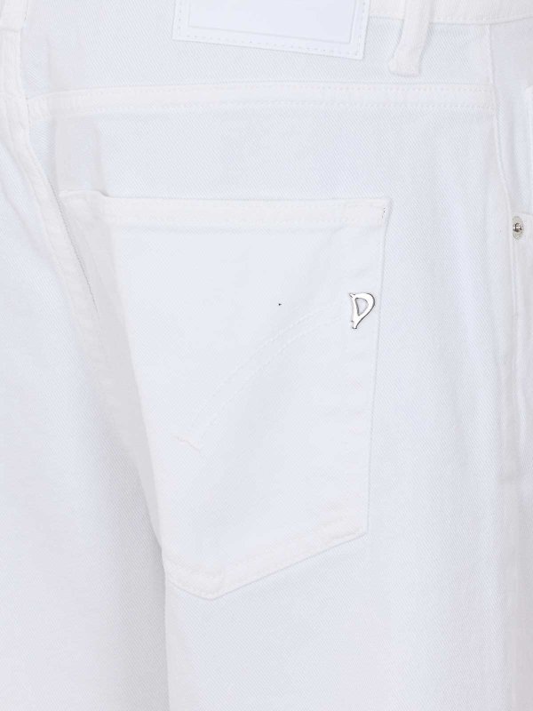 The Best Shops DONDUP: Jeans Rectos - Vaqueros Rectos - Blanco
