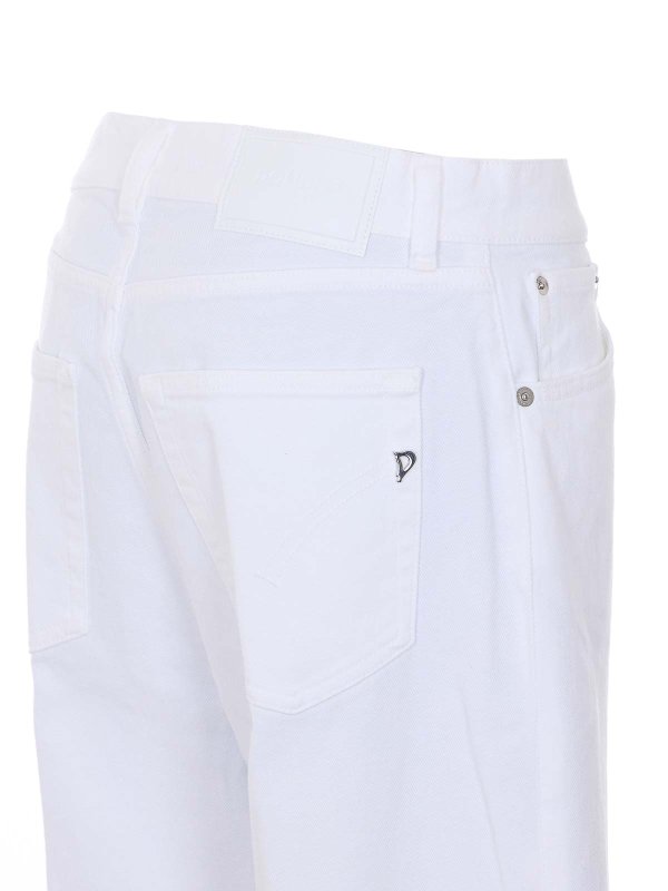 The Best Shops DONDUP: Jeans Rectos - Vaqueros Rectos - Blanco