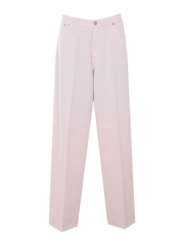 DONDUP: ストレートジーンズ - ストレートジーンズ - ヌードカラー