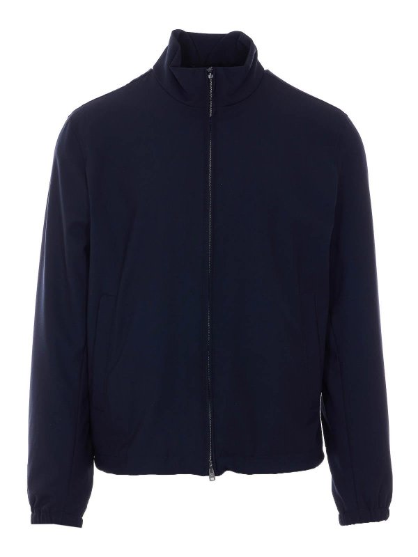 HERNO: Bomberjacken - Bomberjacke - Blau