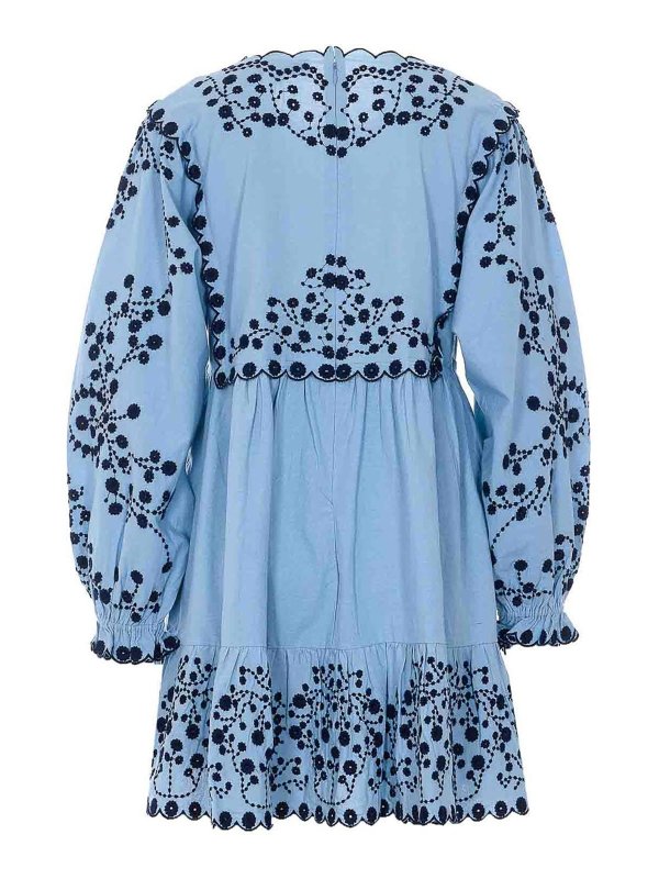 SEA NEW YORK: ニーレングスドレス online - 膝丈ドレス - ブルー