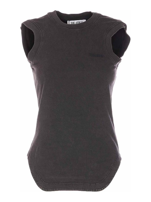 The Attico: トップス＆タンクトップ - トップ/タンクトップ - 黒