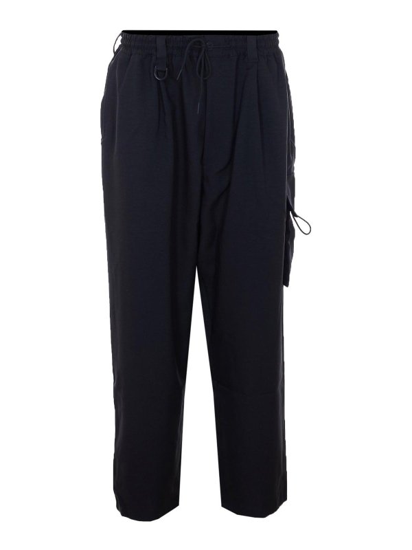 Y-3: Traininghosen - Traininghose - Schwarz