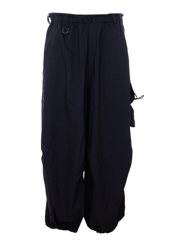 Y-3: スウェットパンツ - トラックスーツ ボトムス - 黒