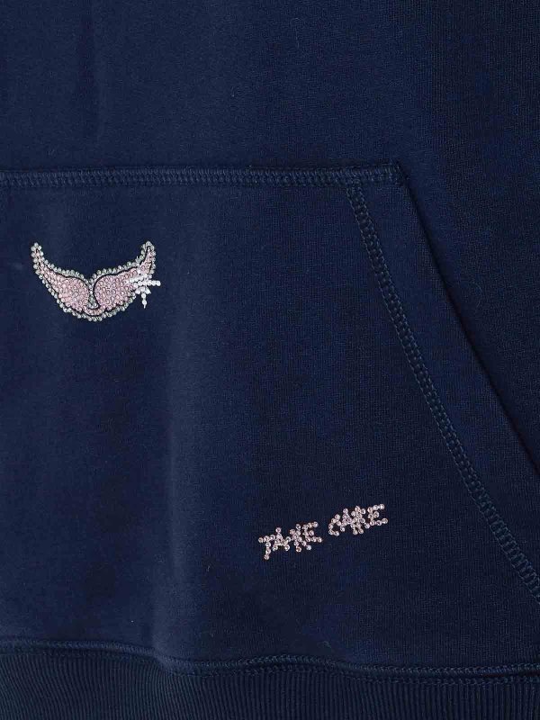 The Best Shops ZADIG&VOLTAIRE: スウェット＆セーター - スウェットシャツ/セーター - ブルー