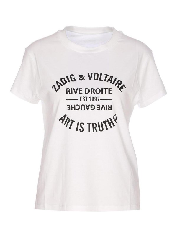 ZADIG&VOLTAIRE: Camisetas - Camiseta - Blanco