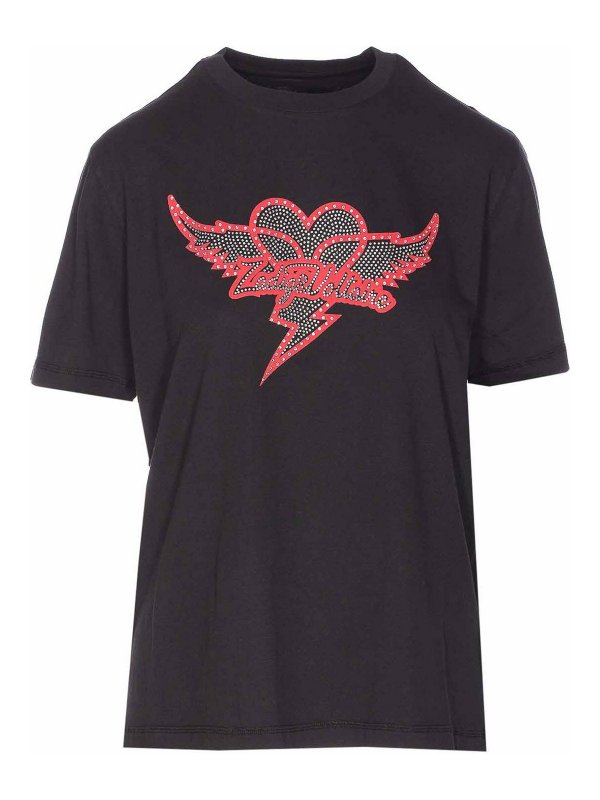 ZADIG&VOLTAIRE: t-shirts - Black Edwin T-Shirt