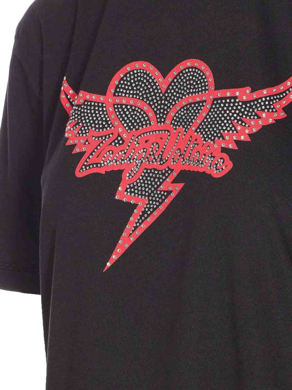 The Best Shops ZADIG&VOLTAIRE: t-shirts - Black Edwin T-Shirt