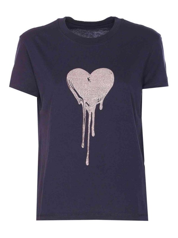 ZADIG&VOLTAIRE: Camisetas - Camiseta - Azul